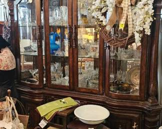 Large China Cabinet 