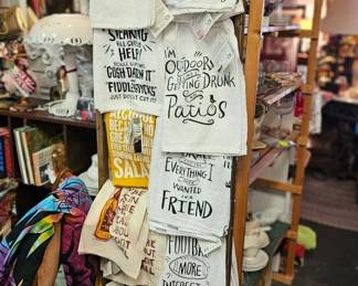 Wine Themed Towels 