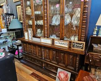 Large China Cabinet 