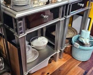 Mirrored Nightstands