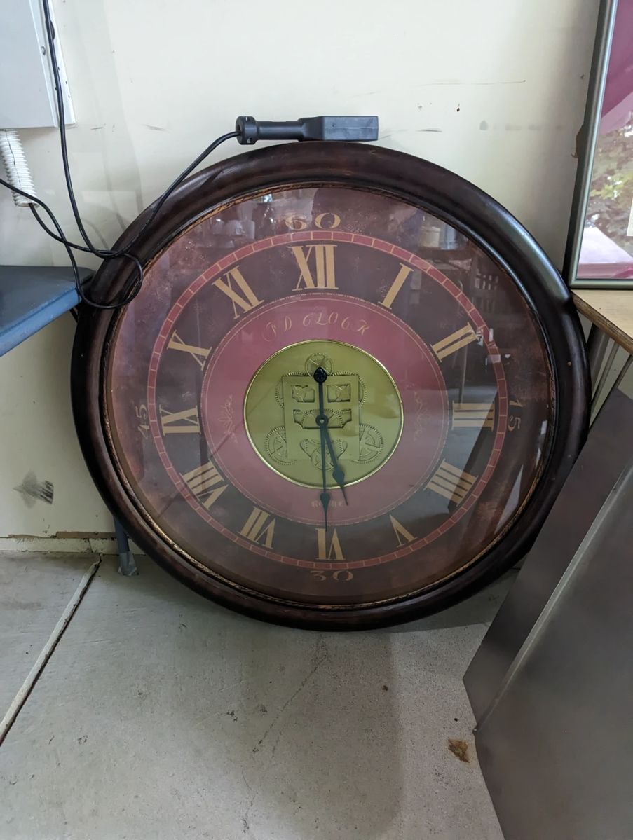 Large and heavy Wall Clock