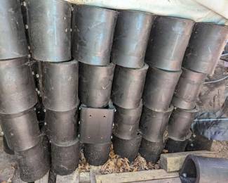 Rubber Bumpers - good for many uses.  Has flat steel plate for easy mounting.