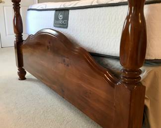 Queen Bed with Brand New Serta Smart React Sunview Mattress 