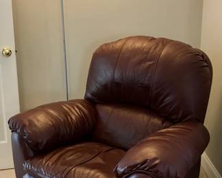Recliner and Floor Lamp 