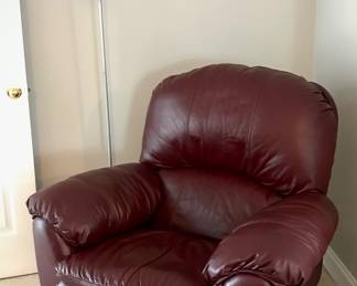 Recliner and Floor Lamp 