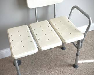 Lightweight Shower Bench Top View