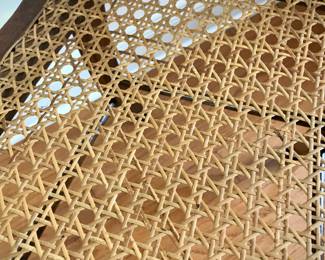 Antique Cane Chair, Pair 