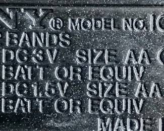 Vintage Sony Cube Radio Alarm Clock 