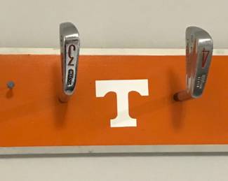 UT Golf Club Coat Rack