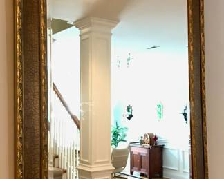 Large Beveled Mirror 