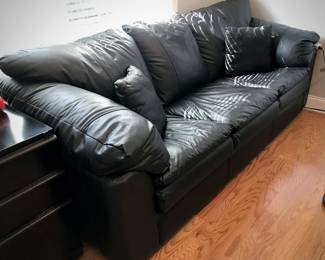 England Leather Sofa 
