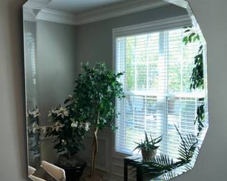 Mid-sized Beveled Mirror 