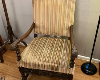 Danish throne chair
