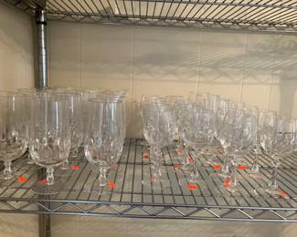 Gorham crystal stemware