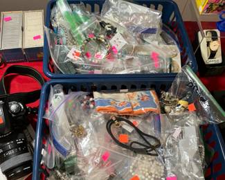 So much costume jewelry!