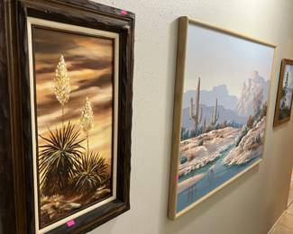 Very pretty oil paintings. 