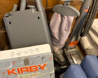 Kirby and attachments. 