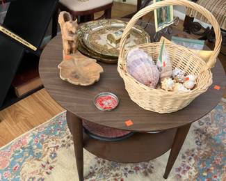 Mid century walnut coffee table