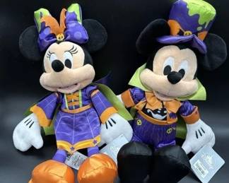 Disney Mickey and Minnie Plush Dolls