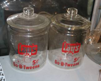 Lay's Go-B-Tweens Glass Jars