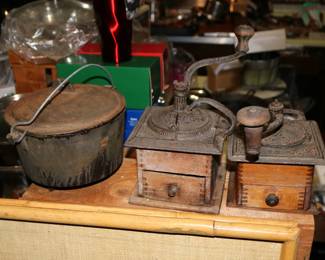 Cast Iron and Coffee Grinders