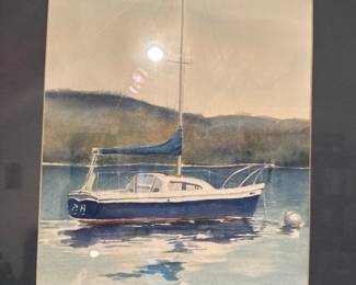 Original watercolor by Ellen Eaton