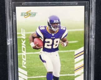 2007 Score Adrian Peterson Rookie BGC 9.5 GEM