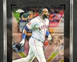 SGC 10 Yordan Alvarez Technicolor Topps Chrome
