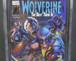 Marvel Wolverine #5 Signed Roy Thomas CGC 9