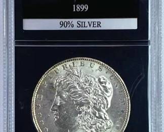1899-O PCS UNC Morgan Silver Dollar