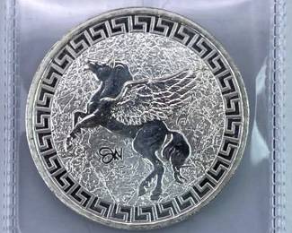 2022 Pegasus 1oz 999 Silver Coin St. Helena