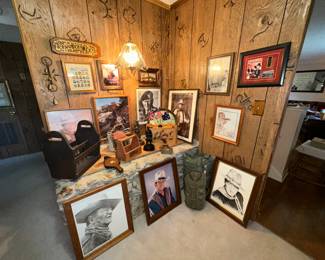 John Wayne memorabilia 