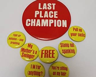 Retro Pinback Buttons