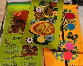 Groovy Calendar Wall Hangings