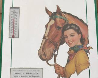 Loganville / Reedsburg Thermometer 