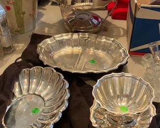 silverplate serving pieces