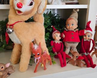 Just a very small sample of the vintage christmas.  We will have tables full.