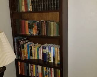 Book Shelf with Antique and Vintage 