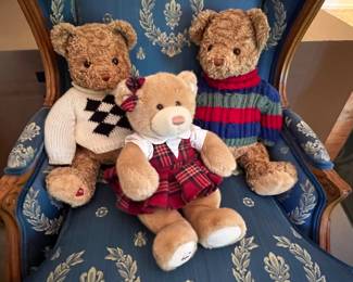 24. Gund Teddy Bear w/ Stripe Sweater
25. Gund Teddy Bear w/ Argyle Sweater
26. Brooks Brothers Teddy Bear