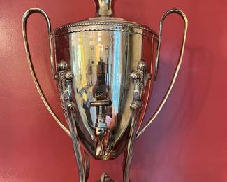 35. Vintage Samovar (14" x 11" x 22")