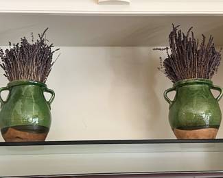 51a. Green Ceramic Vase (16")
51b. Green Ceramic Vase (16")