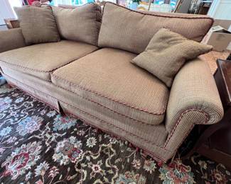40. 2 Cushion Sofa w/ Complimentary Trim (84" x 40" x 35")