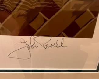 131. Signed Serigraph by John Powell "Pansy Basket" 300/555 (24" x 29")