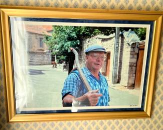 146. Signed Framed Photograph Portraits (22" x 16")