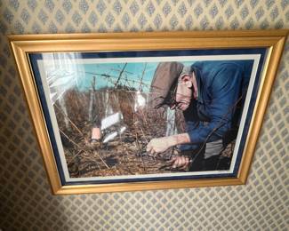 147. Signed Framed Photograph Portraits (22" x 16")