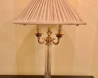 178. 3 Candle Table Lamp (30"h)
