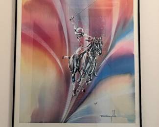99. Framed Poster of Polo (23" x 33")