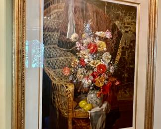 105. Signed Lithograph by Henri Plissa 43/300 (36" x 44")