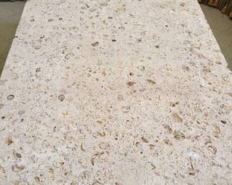 Fossil/Stone top Coffee Table