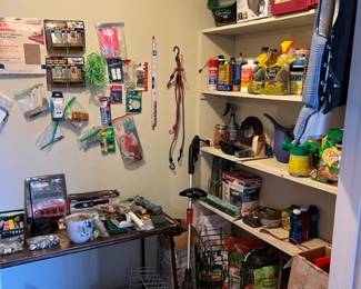 CHEMICALS, EXTENSION CORDS, ETC.